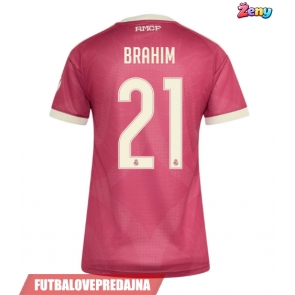 Lacne Ženy Futbalové dres Real Madrid Brahim Diaz #21 2026-27 Krátky Rukáv - Tretina